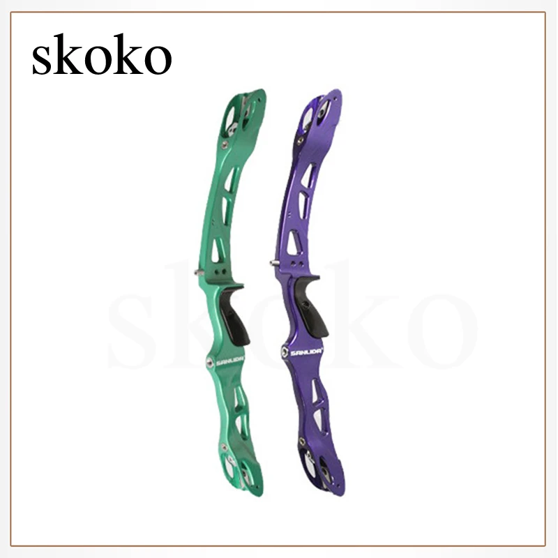 

Outdoor Archery Bow Handle Sanlida X9 Competitive Recurve Bow And Arrow Bow Handle Ilf Universal Socket Shooting Archery Bow