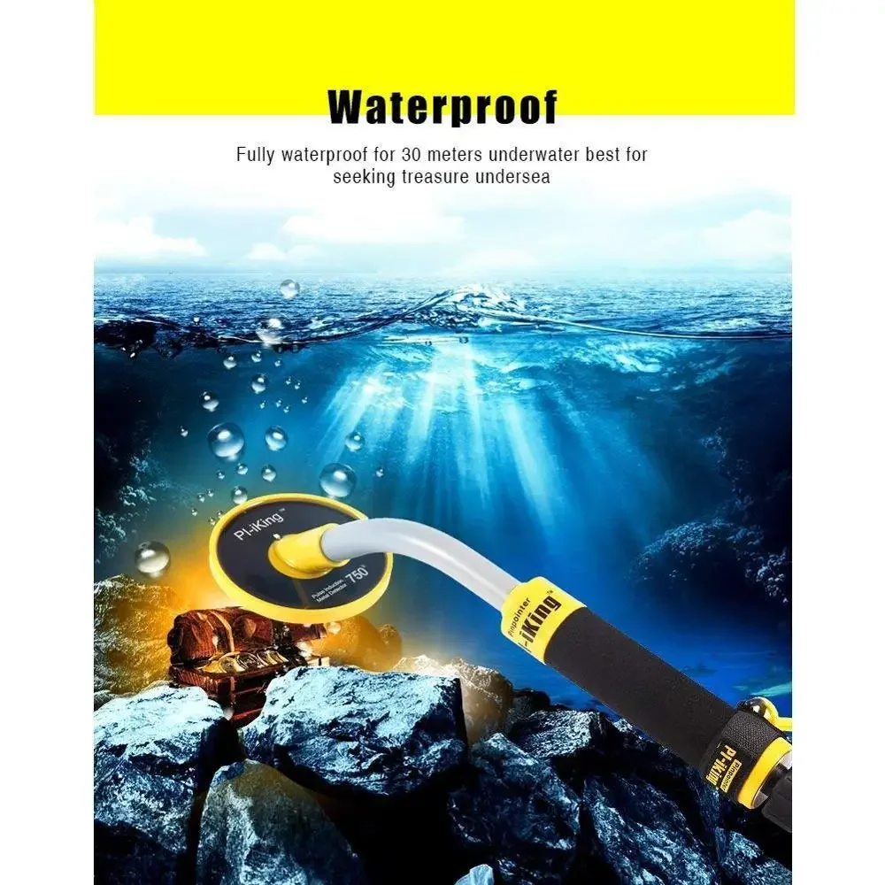 PI-IKing Импульсная индукция 750 Подводная пинпоинтер 30 м Полностью