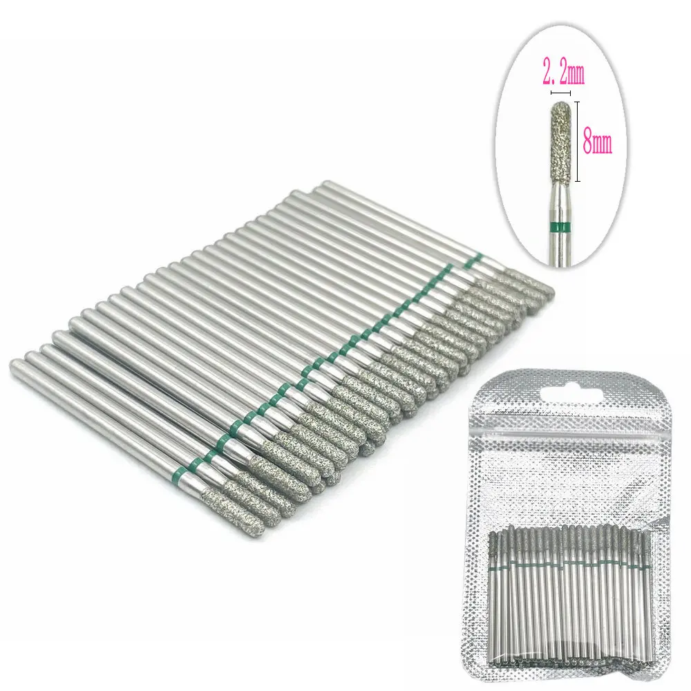 50 шт./набор алмазные фрезы хвостовик 2 35 мм |