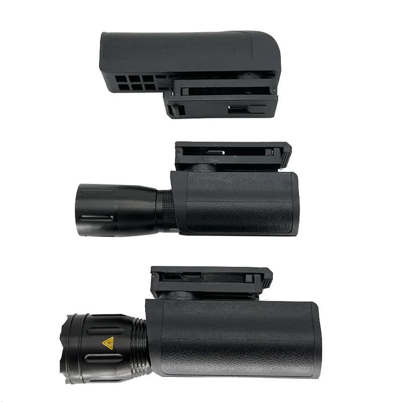 Tactical Rotation Retractable Baton Case Holster Universal Baton Holder Spray Flashlight Case Self Defense EDC Survial Tools