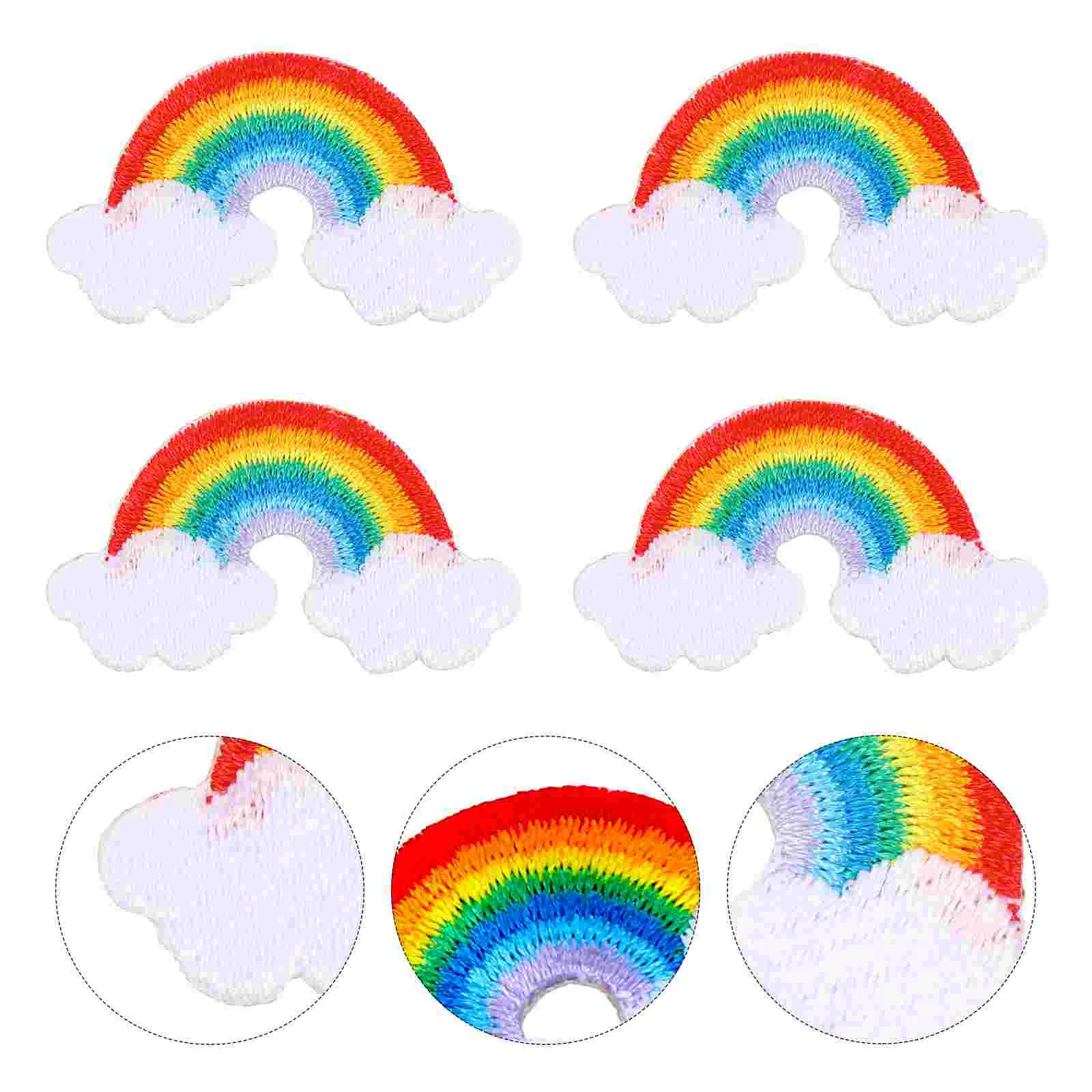 

Rainbowbadges Clothes Appliques Embroidered Sew Iron Applique Embroidery Jackets Sewing Backpack