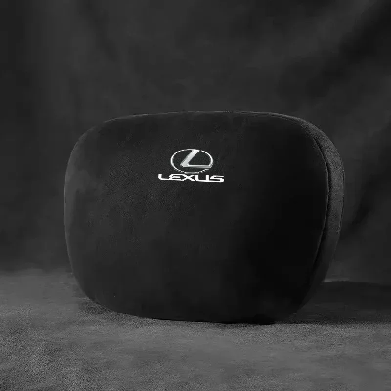 Автомобильный замшевый подголовник с эффектом памяти, хлопковая подушка для шеи для Lexus GX470 CT200H IS300H IS200 IS250 RX350 RX GX460 NX200 NX GS430 GS ES RX300