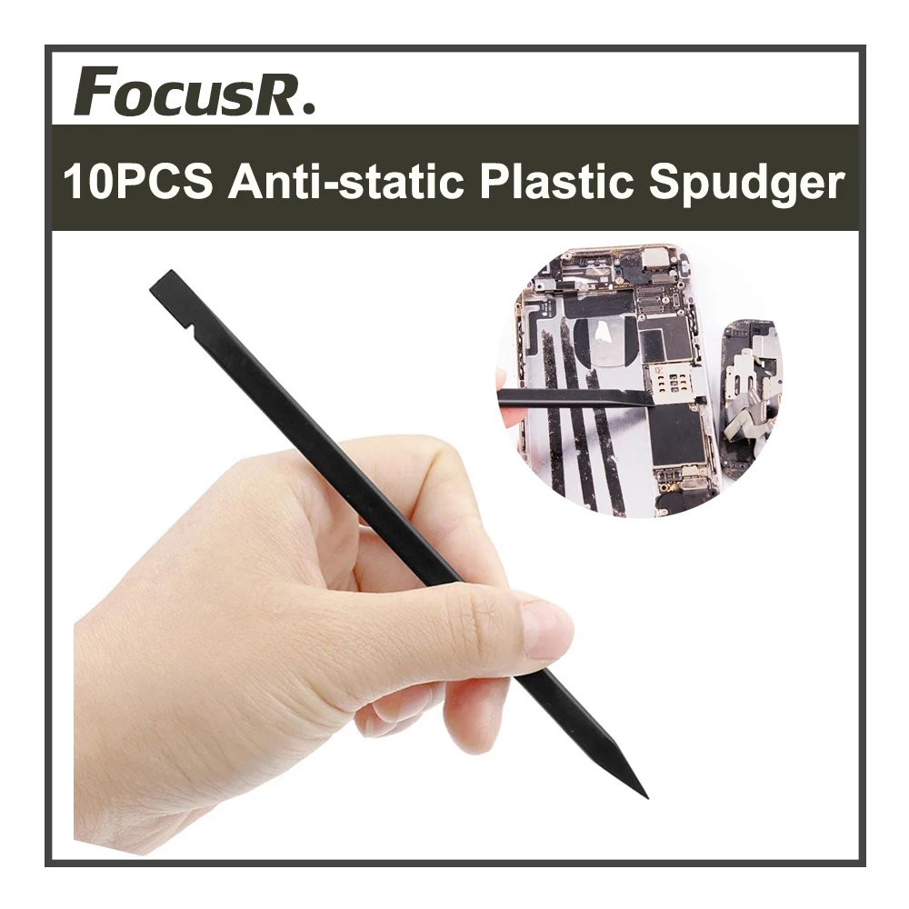 

10PCS Plastic Crowbar Anti Static Spudger ESD Pry Bar Stick Opening Tool For Mobile Phone LCD Screen Dissambly Repair Tool Kit