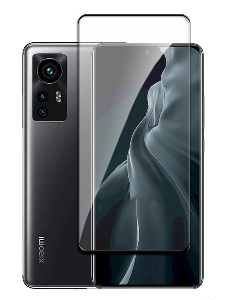 Изогнутое Защитное стекло для Xiaomi 12 Pro 3D полное покрытие закаленное HD-пленка