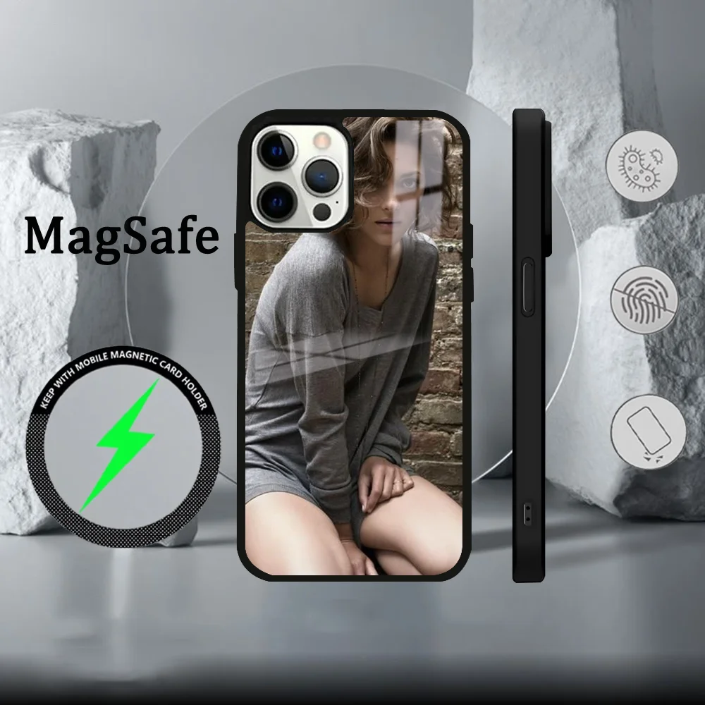 Чехол для телефона Artist Marion Cotillard IPhone 16 15 14 13 12 11 Pro Max Plus Mini Magsafe Mirror беспроводной