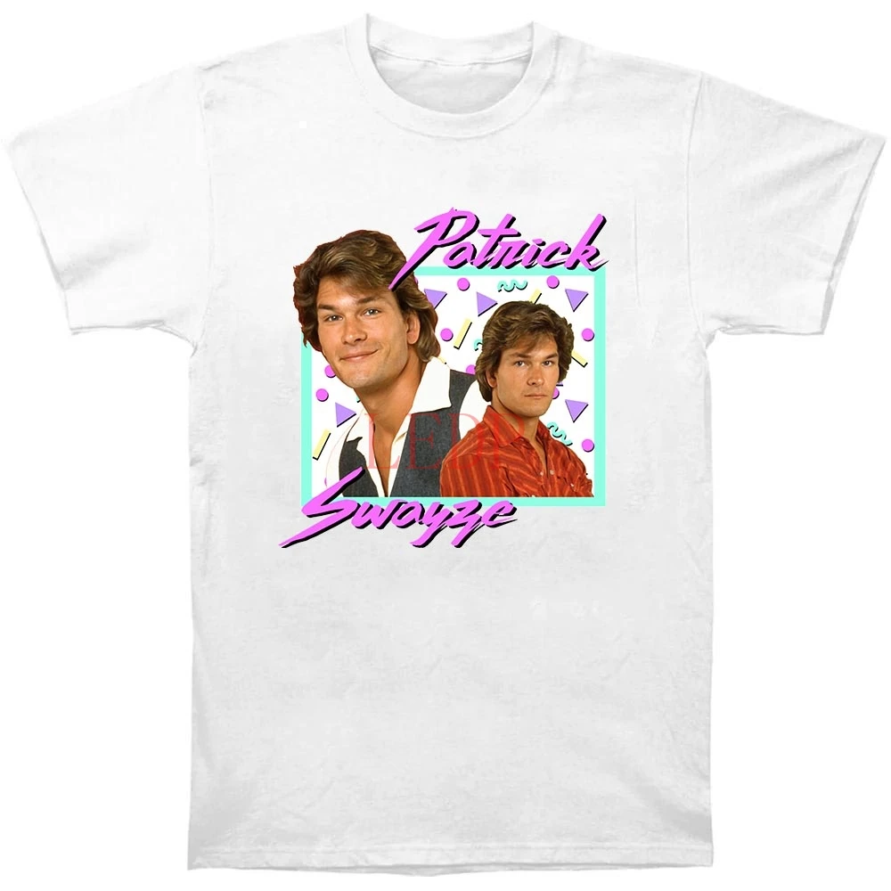 

Футболка с надписью «Патрик Swayze Essential», 80s