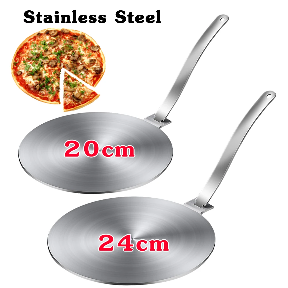 20/24cm Stainless Steel Heats Conduction Plate Induction Cooker Diffuser Plate Electric Stove Protector Cooking Kitchen Parts