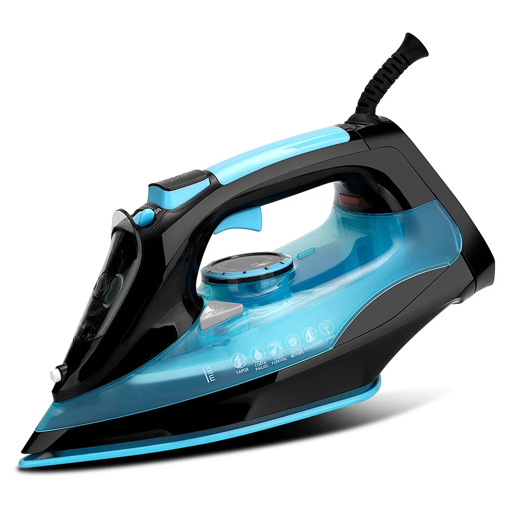 

Electric Steam Iron 2200W High Power Garment Steamer Generator Ironing Dry Wet Iron Hand Held Hanging EU Plug ANTI-CALC