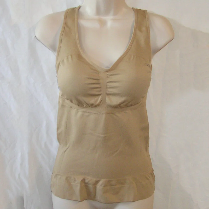 Новая женская корректирующая одежда Утягивающая майка с подкладкой для живота