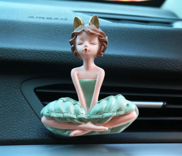 

Car Crafts Furnishing Articles For Car Hand Made Green Color