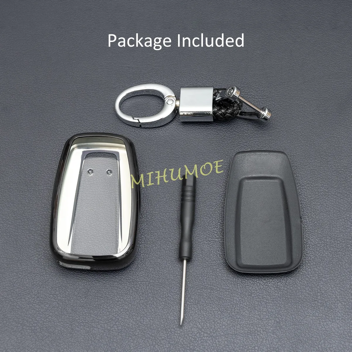 Чехол для автомобильного смарт-ключа с чехлом Fob Toyota Camry C-HR Prius Avalon RAV4 Corolla Hatchback 86