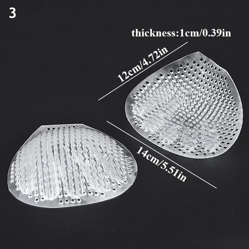 1 пара силиконовые накладки для груди в виде сот |