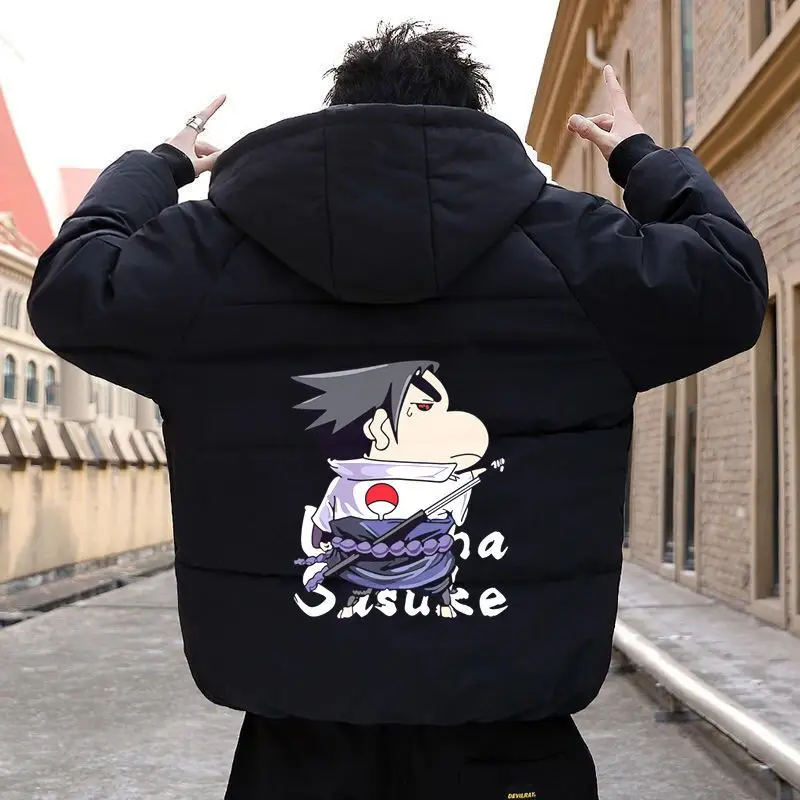 Новое зимнее пальто на хлопковой подкладке утолщенное свободное пуховое