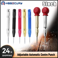 automatic center punch automatic spring locator glass firing pin window breaker punch holes dent marker woodwork tool drill bit