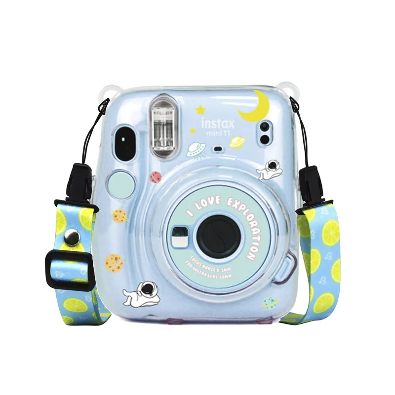 Прозрачный защитный чехол для Polaroid Instax Mini11 хранения фотографий с кристаллами