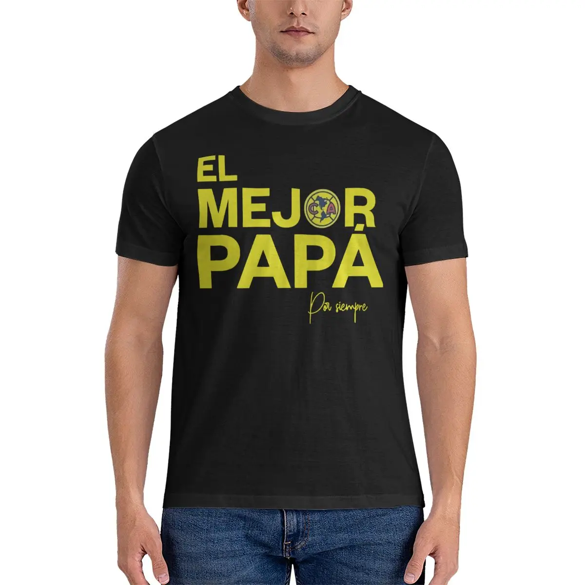 Футболка PEDRAZA El Mejor Papa Por Siempre мужская хлопковая