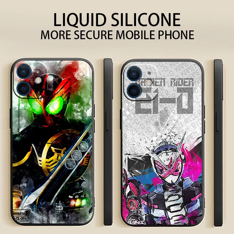 Bandai Kamen Rider Phone Case For iPhone 11 12 13 Pro MAX 6 6S 7 8 Plus XS 13 12 Mini X XR SE 2020 5 Japan Anime Funda Cover