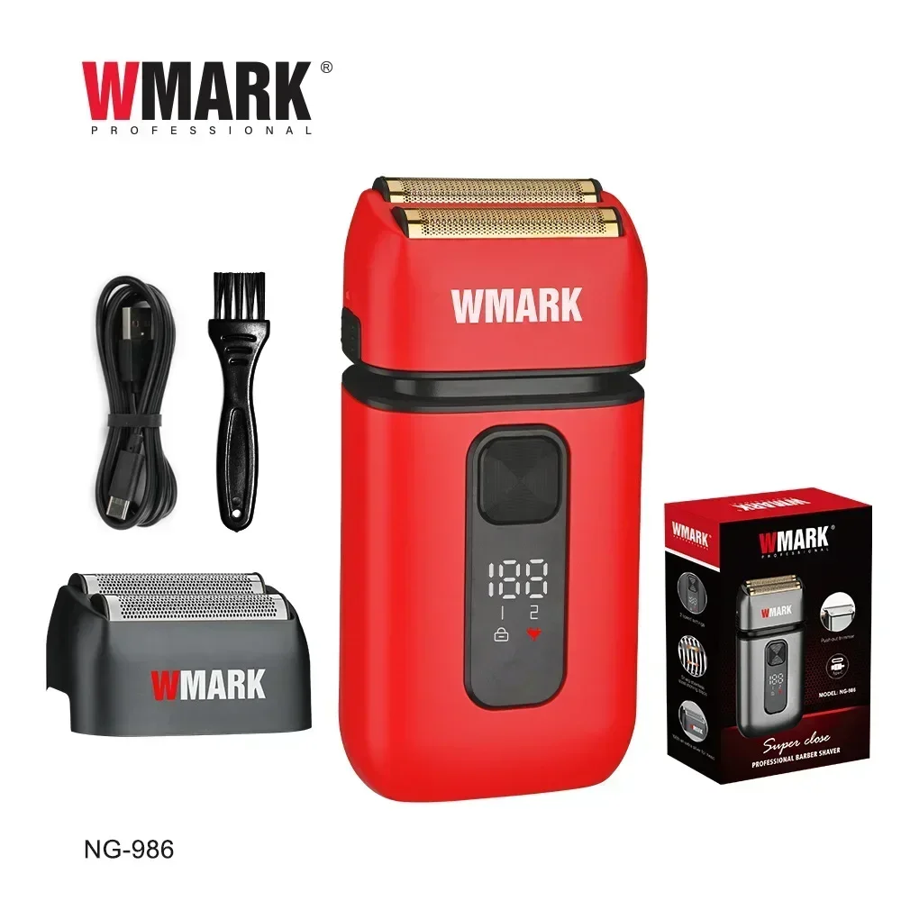 ГОРЯЧАЯ новинка WMARK NG-986 электрическая мужская бритва профессиональная