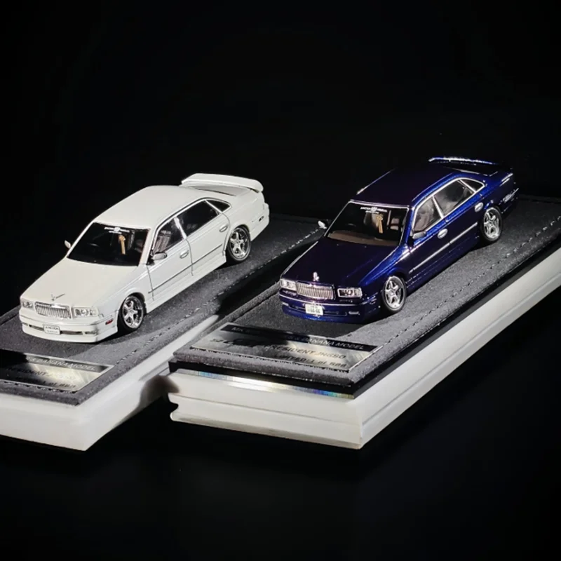 Фото Коллекционная модель автомобиля MK Diecast JHG50 из сплава, масштаб 1:64, классическая коллекция, сувенир, подарок для мальчика на праздник, украшение для витрины №4