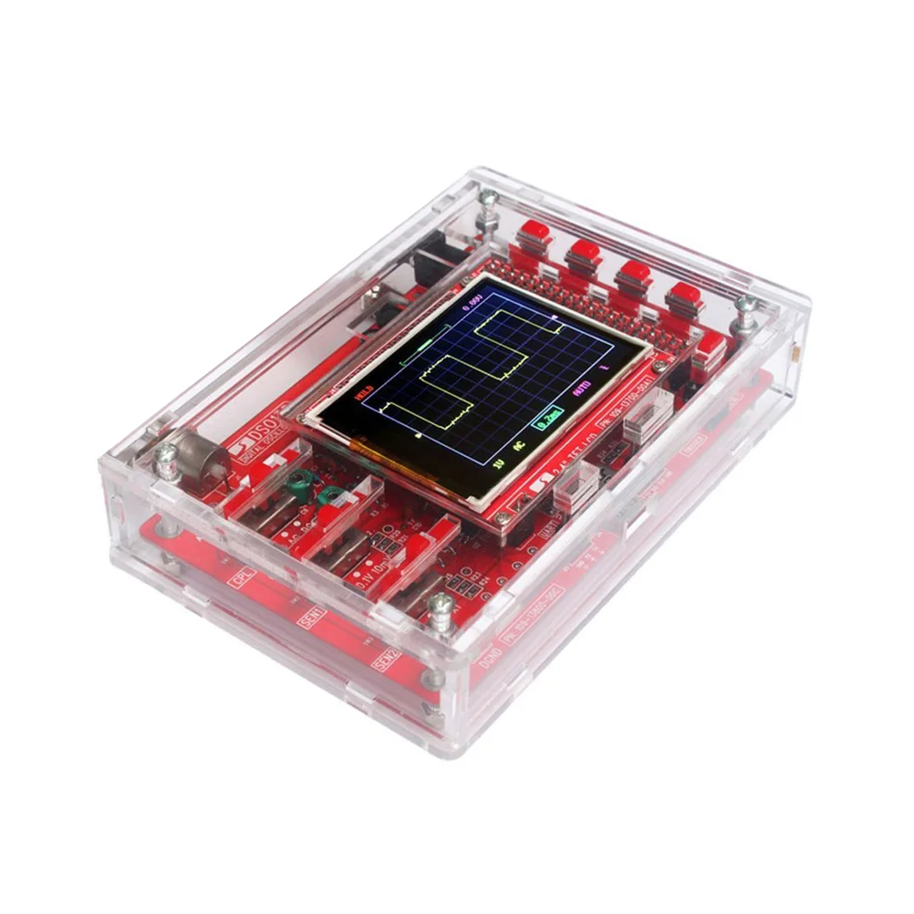 

Oscilloscope Diy Kit Case Acrylic Digital Shell Accessories Cover Accessory