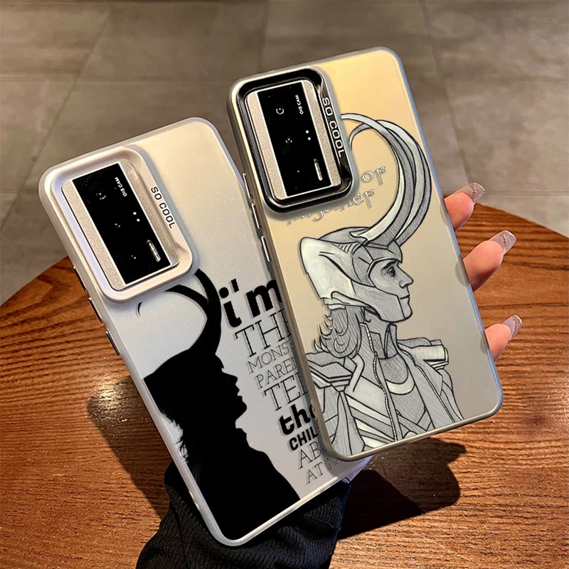 Loki Модный милый чехол для телефона Xiaomi Mi 13T 12T 11 POCO M5S M3 M2 C51 C50 X3 F4 F3 GT NFC Pro