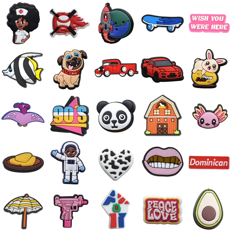 

Наборы женской обуви, аксессуары, украшения для обуви, подвески для детей, подарки на Рождество, булавки, дизайнерские булавки для Croc, Очаровательные летние джинсы для Crocs, подвески