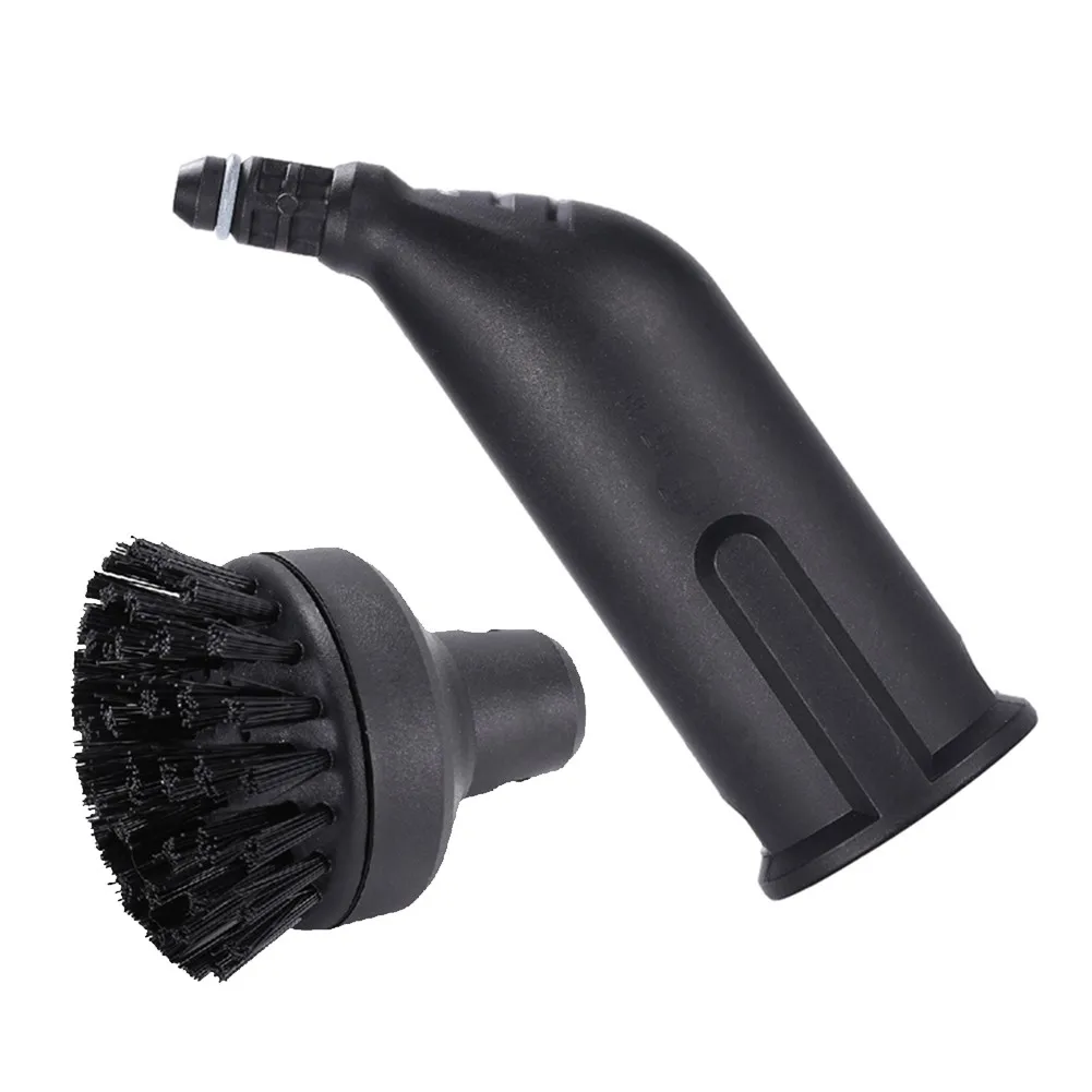 

Extension Nozzle For Karcher Steam Cleaner Point Jet Nozzle Complete Black SC Vacuum Cleaner Nozzle Round Brush For Home