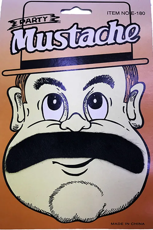 

Усы черного цвета для вечеринки в стиле ли и Болливуд