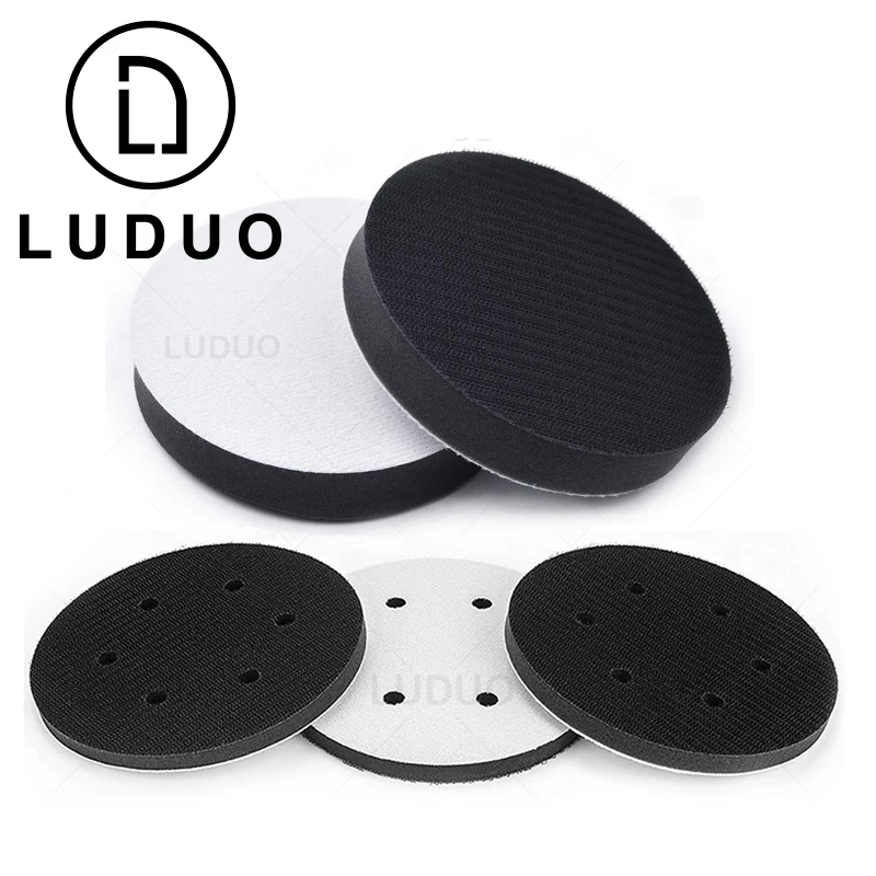 Полировальная накладка мягкая губка 3/4/5/6 дюймов защита поверхности шлифовальный