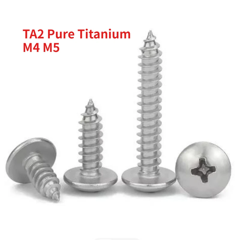 

Саморезы по дереву из титана TA2 M4 M5 10 шт.