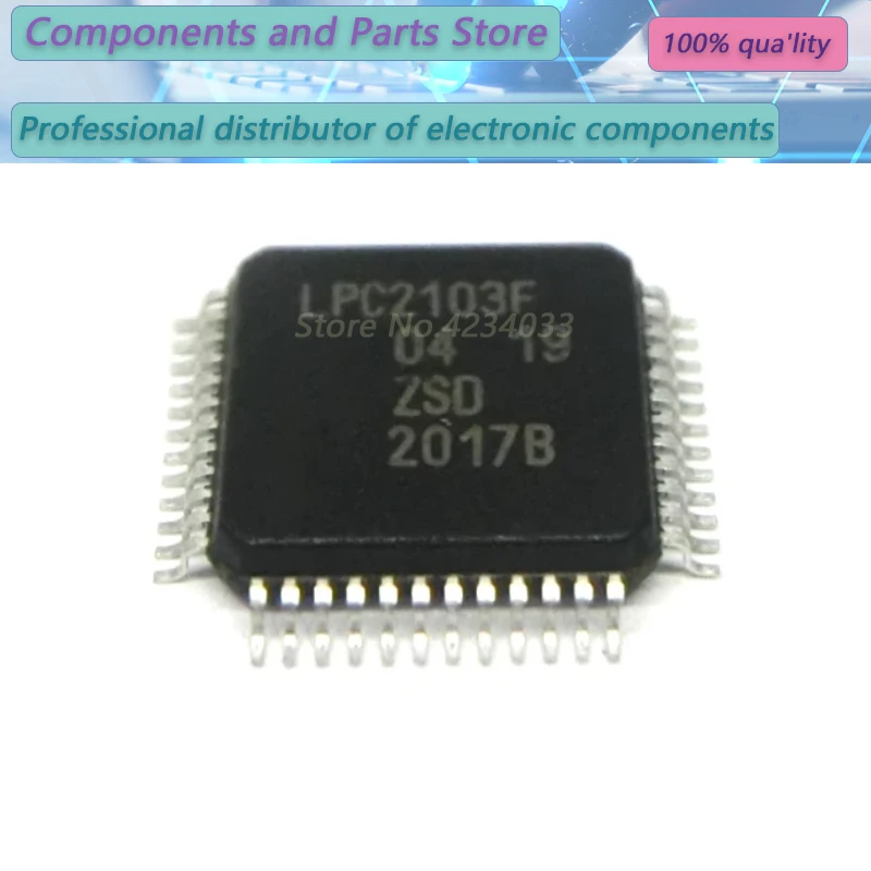 

10 шт. LPC2103FBD48 LPC2103FBD4 LPC2103F QFP48 new100%