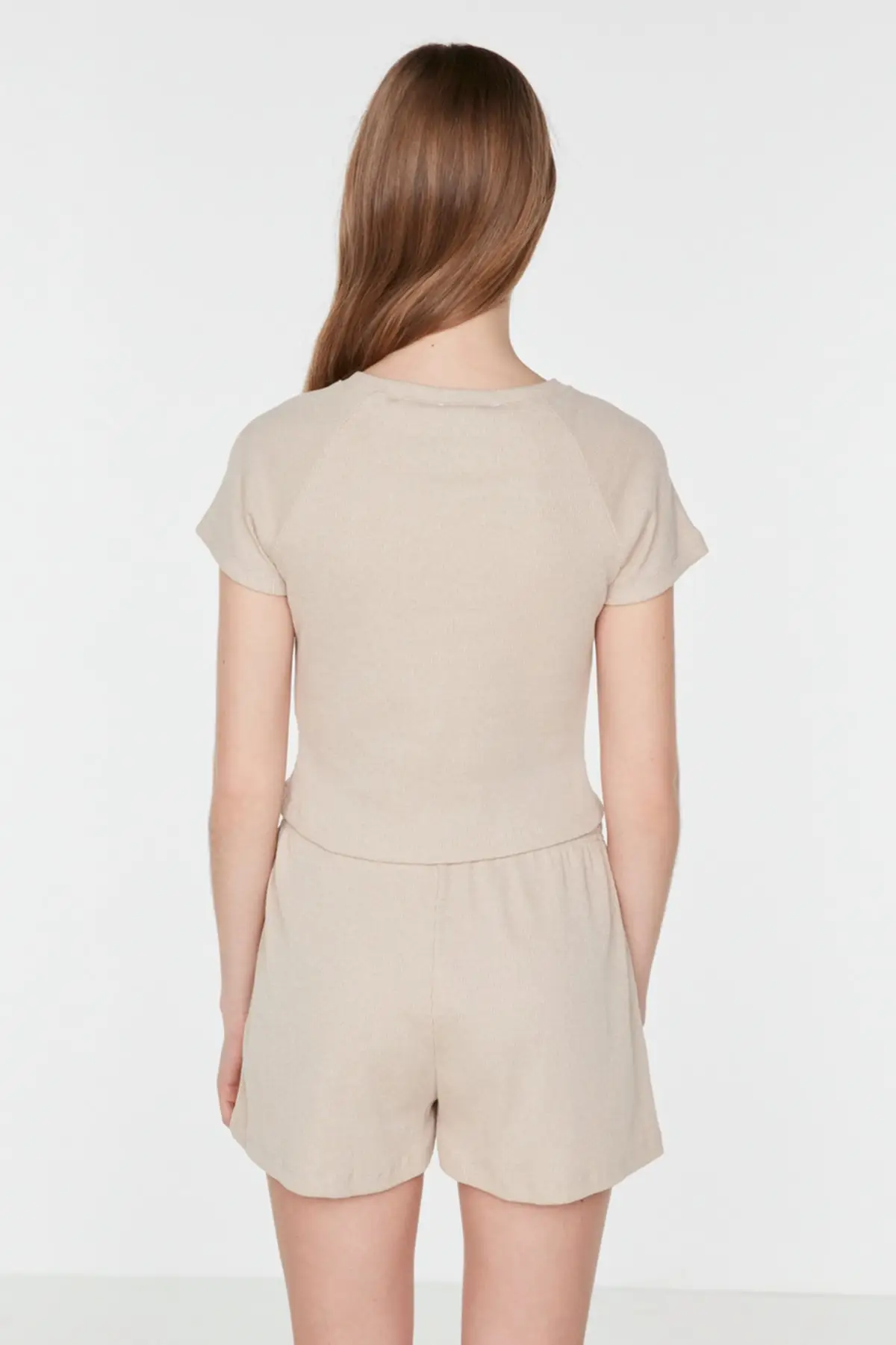 

Cut-Out Detail Camisole Knit Bottom-Top Suit THMSS22AU0343