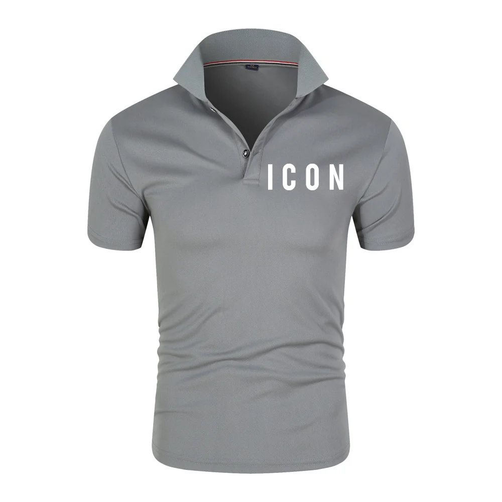 

Рубашка-поло мужская с коротким рукавом, из дышащего материала