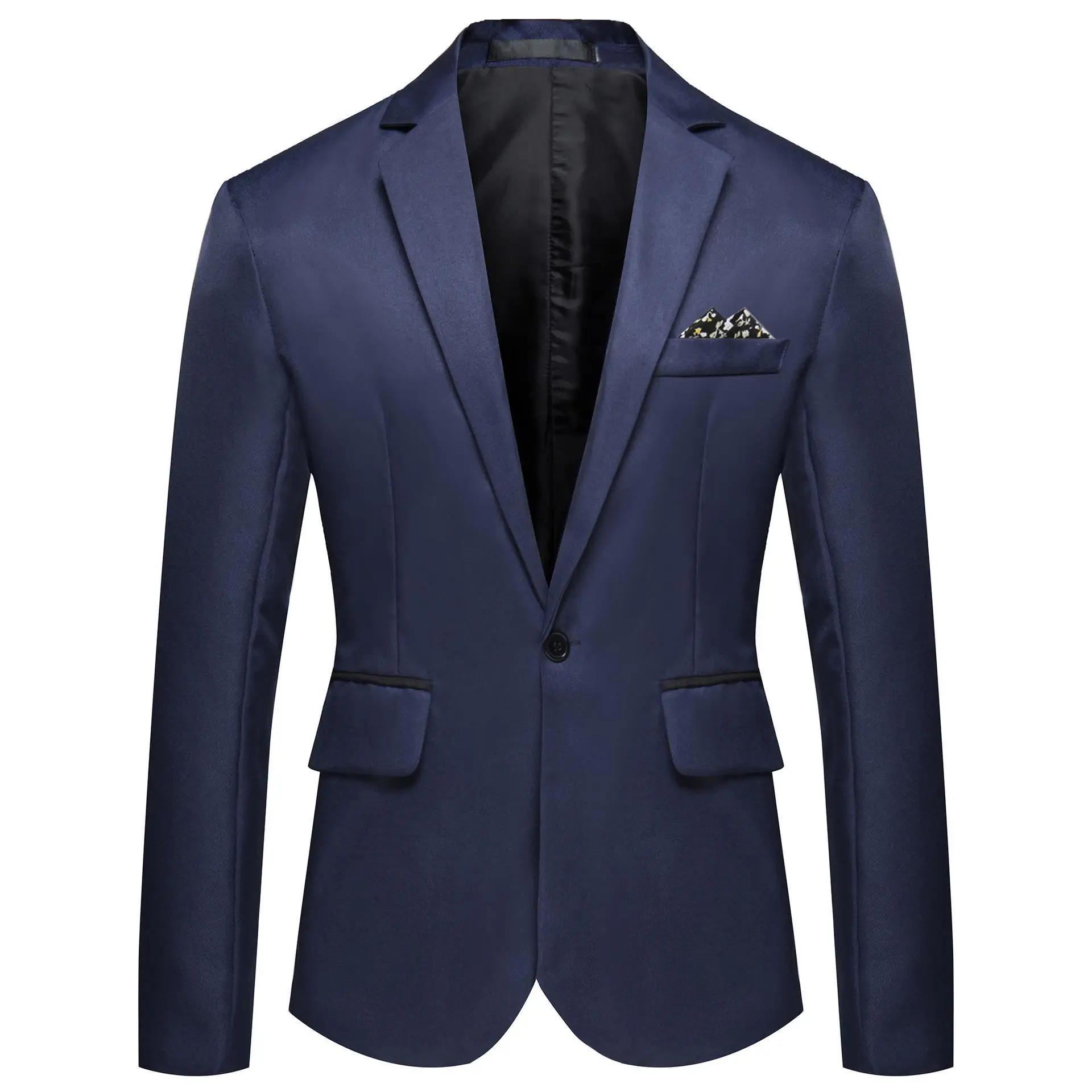 

M-5XL Men Blazer New Fashion Solid Color Business Casual Jacket Coat White Red Groom Wedding Dress Party Blaser Masculino