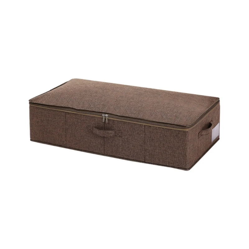 

Underbed Storage Box Storage Bag Cotton and Linen Independently Washable Bag 594C