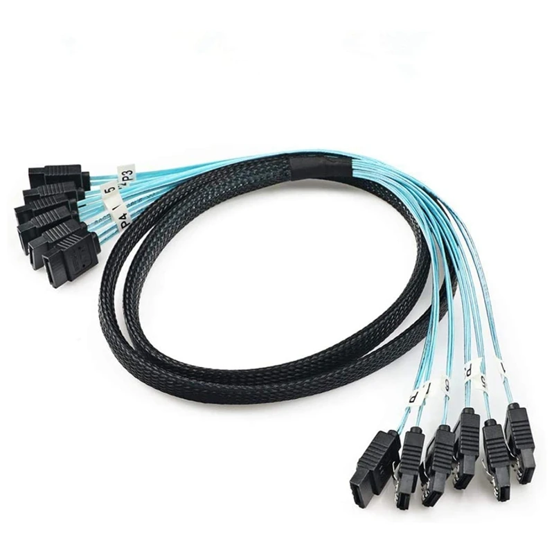 

Splitter Cable Computer Accessories SATA III SAS Cable SATA 7 Pin Female To SATA 7 Pin Female Data Cable