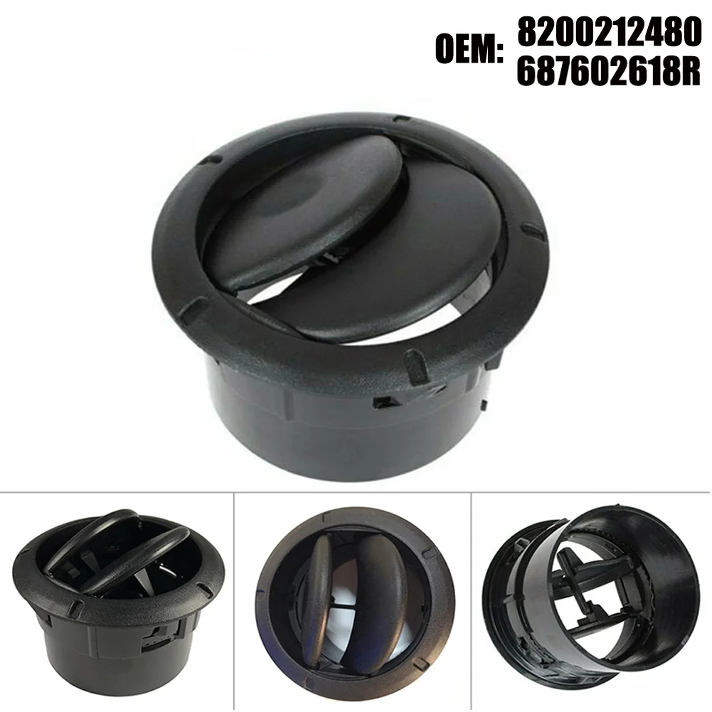 

Car Grille 8200212480 Black Easy Installation Heater Grille Interior Air Vent Interior Parts Brand New Car Spare Parts