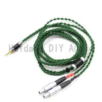 7n occ copper for sennheiser hd800 hd800s hd820 4pin xlr 2 5mm4 4mm balance headphone upgrade cable