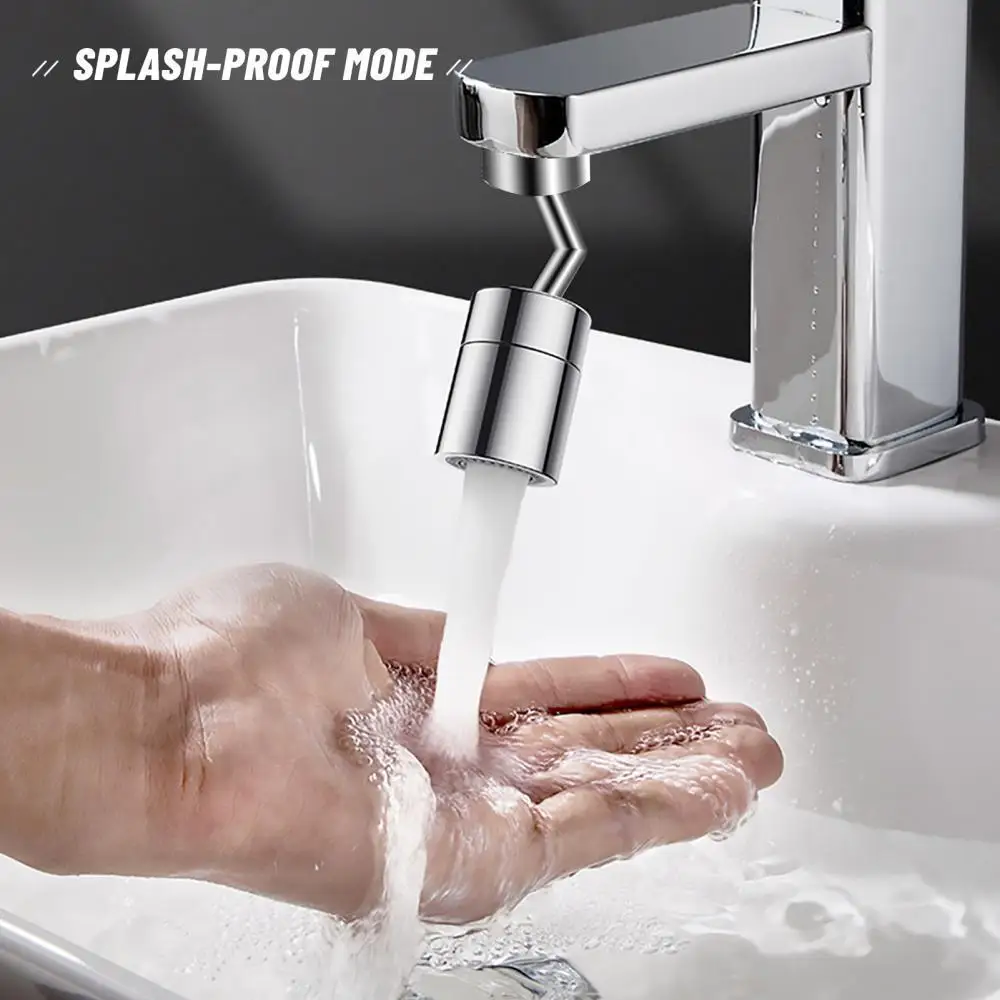 Leak-proof Tap Universal Water-saving Faucet Kitchen Shower Splash-proof Head 360-Degree Rotating Water Faucet