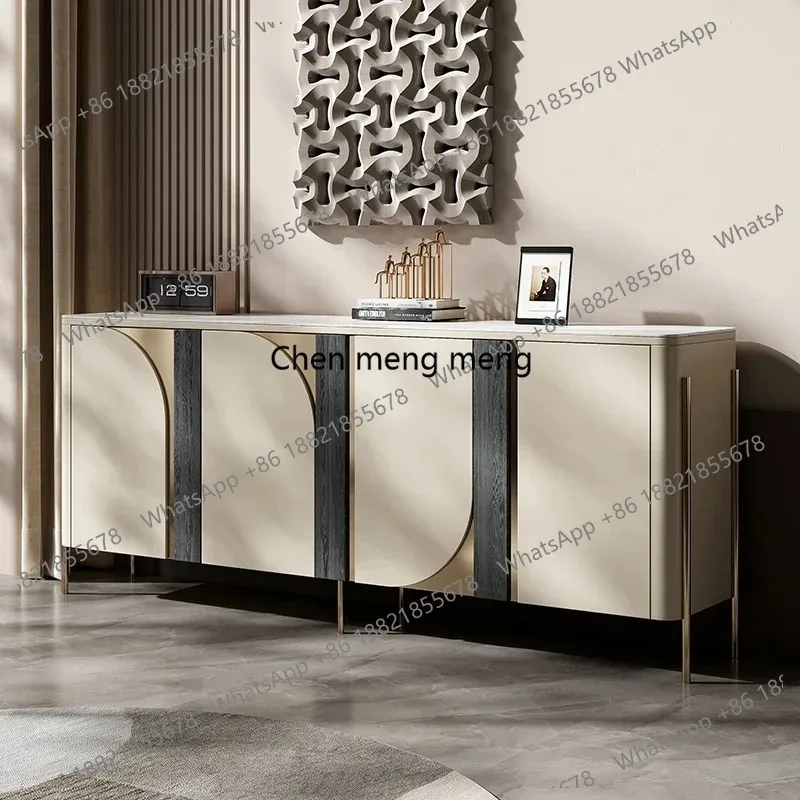 Фото RR Nordic Wooden Shoe Cabinet Modern Italian Style Hallway Living Room Shoe Rack Space Saving Luxury Pojemnik Na Buty Furniture №1