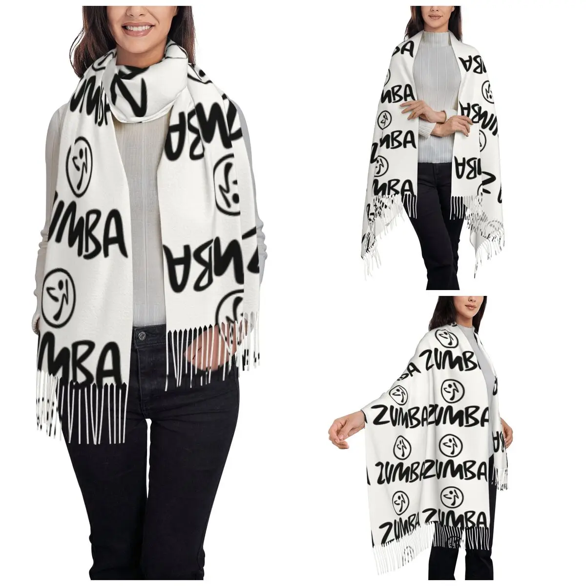 Больше бесплатно Z-Zumbas для факультуры и персонала! Шали женские теплые большие
