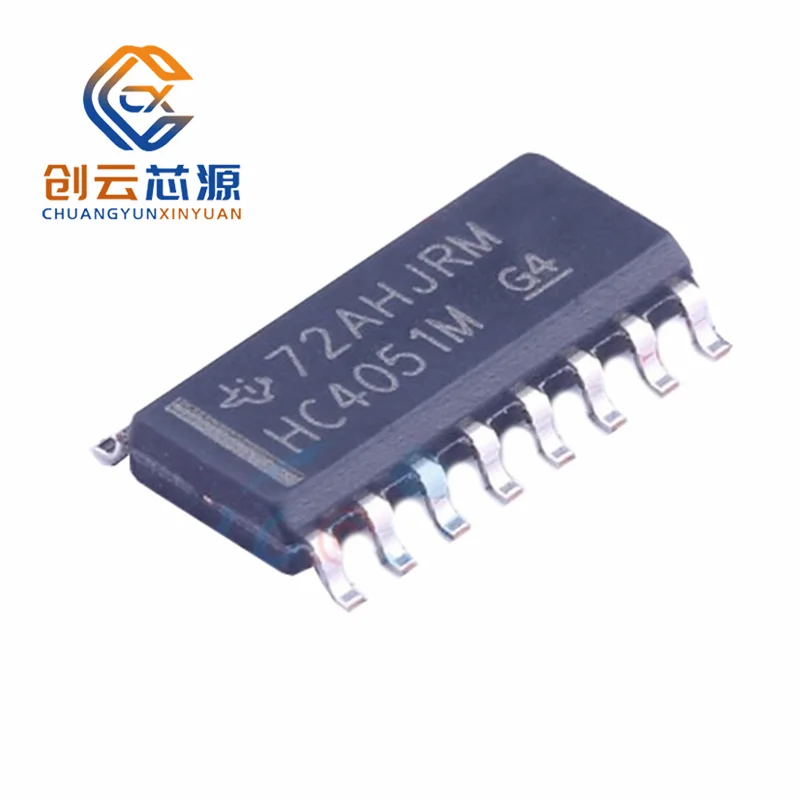

10pcs New 100% Original CD74HC4051M96 Integrated Circuits Operational Amplifier Single Chip Microcomputer SOIC-16