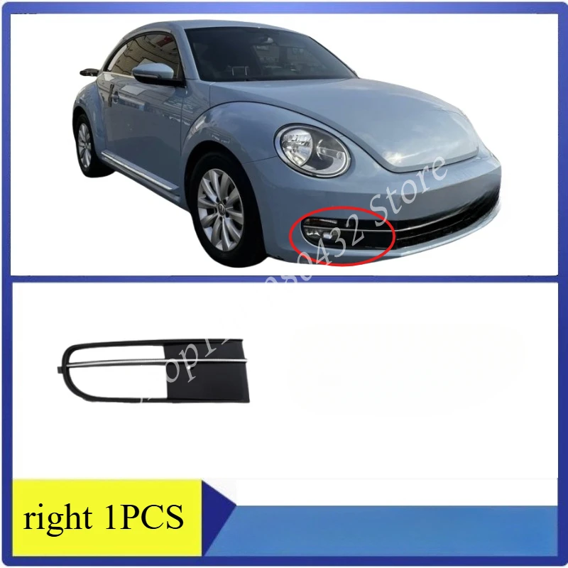 

Для VW Volkswagen Beetle 2012 2013 2014 2015 2016, передний бампер, противотуманная фара, решетка, крышка противотуманной фары