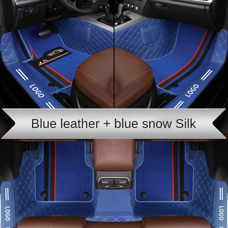 Двухслойные автомобильные коврики на заказ для Mercedes Benz GLA-Class GLA 2015-2019, водонепроницаемые коврики для ног, аксессуары для интерьера автомобиля