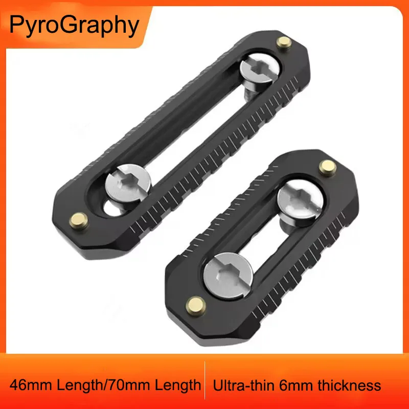 Пирография длина 46 мм/70 мм алюминиевая ультратонкая направляющая НАТО с защитой