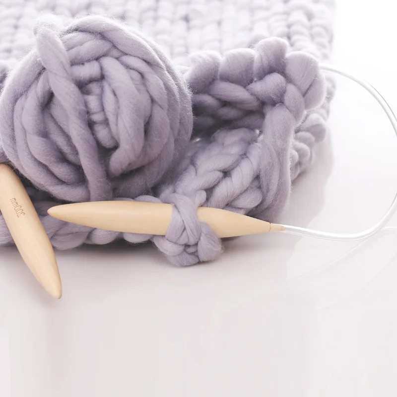 250g/1lb Chunky Wool Acrylic Yarn for Knit Sweater Scarf Cushion Blanket Jumbo Bulky Roving Icelandic Croche Thread Freeshipping
