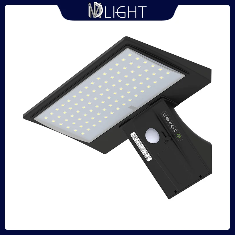 

Solar Light Outdoor Waterproof Garden Lamp Intelligent Induction Solar Wall Lights Wiring Free