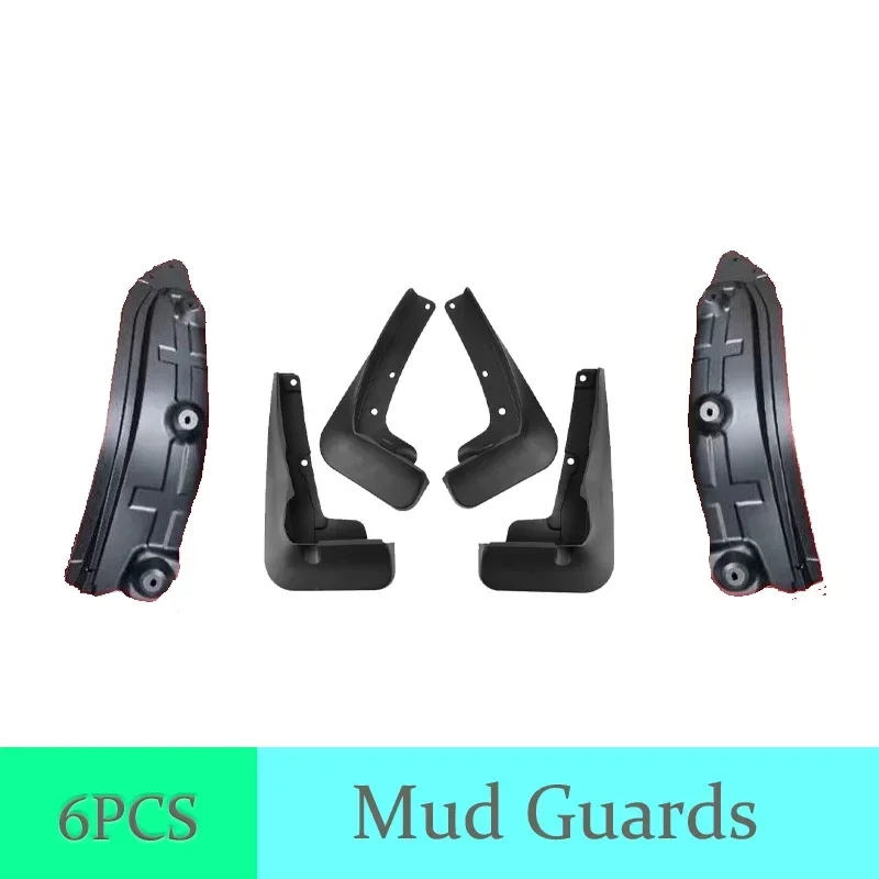 Автомобильные брызговики для Toyota Highlander XU70 Crown Kluger 2020-2025, антифриз, брызговики, левый и правый, автоаксессуары