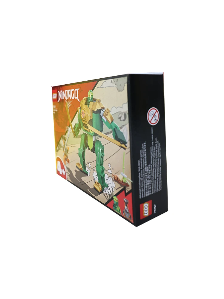 Фигурка LEGO 71757 NINJAGO Lloyd's Ninja Mech Battle фигурка ниндзя игрушка для детей змеи и