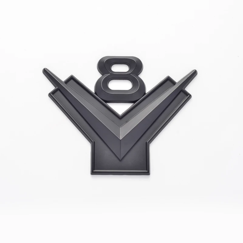 

Автомобильный Стайлинг, металлический логотип V8, Эмблема для крыла автомобиля, значок для заднего багажника, декоративная наклейка для Dodge Jeep Ford Chevrolet Lexus Jaguar Chrysler